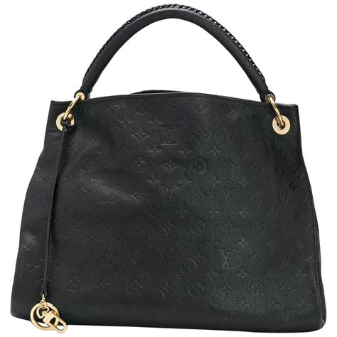 black louis vuitton artsy|louis vuitton black embossed.